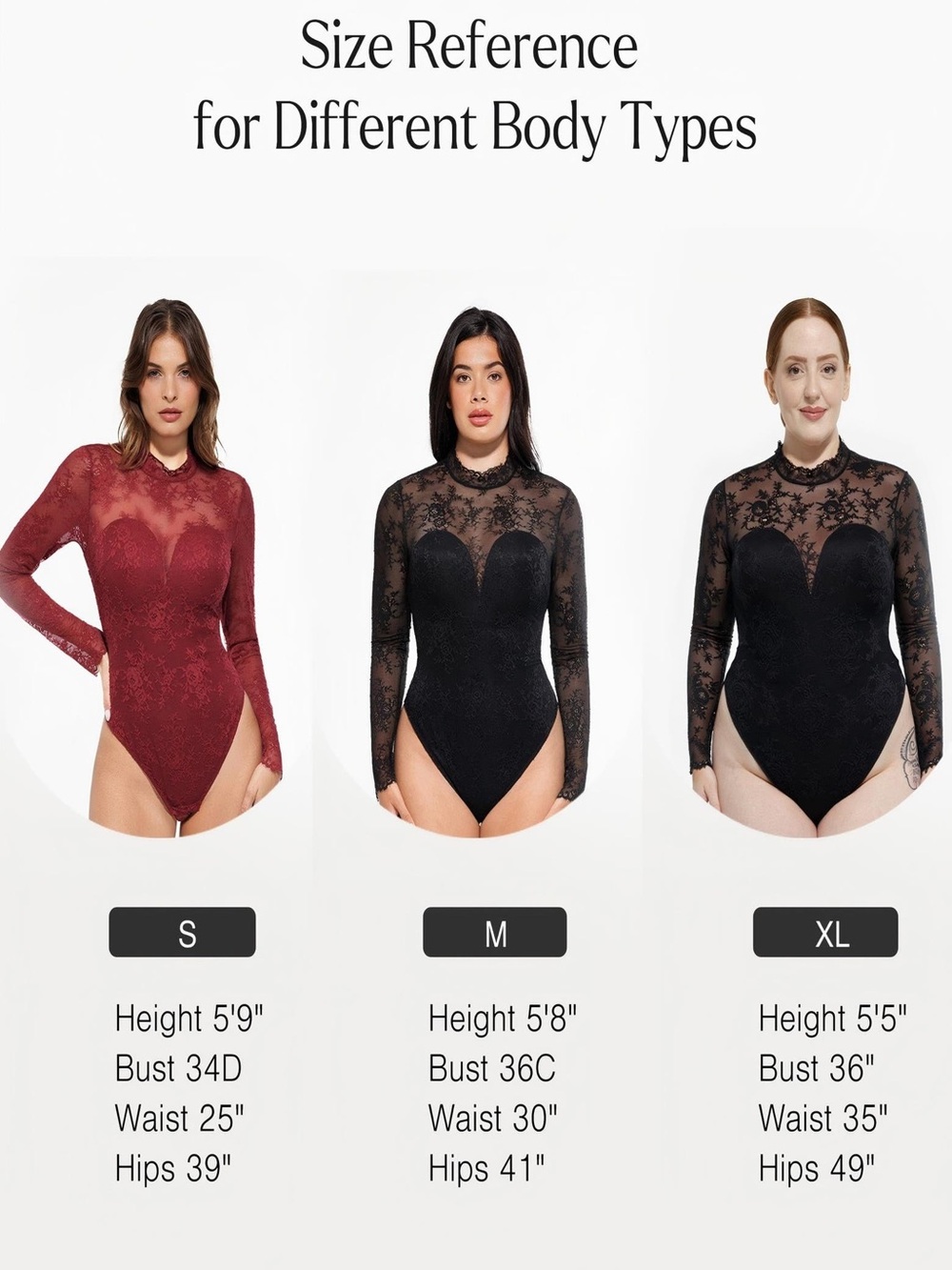 Lace Sculpting Bodysuit/Shapewear Style - Picture 9 of 9